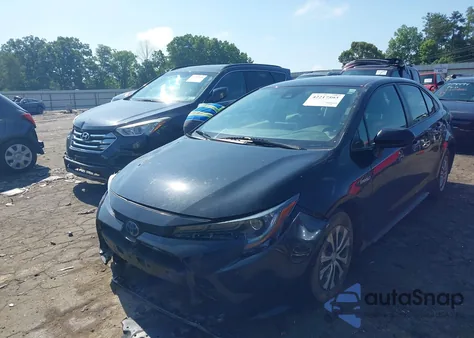 2020 Toyota Corolla Hybrid Le from USA, damaged, VIN JTDEBRBE9LJ014524